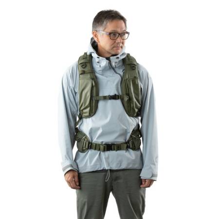 Shimoda Shoulder Strap Plus Army Green - szelki, podwójne paski do plecaków fotograficznych