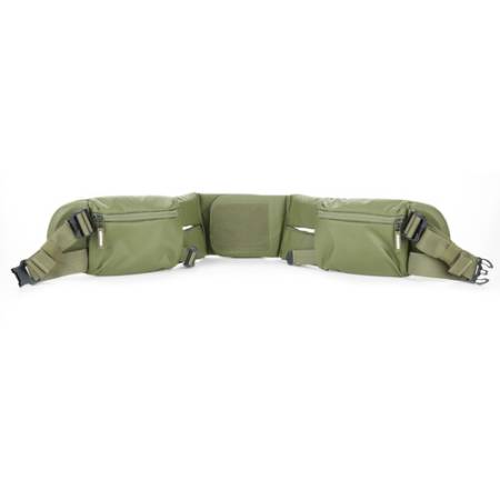 Shimoda HD Waist Belt Army Green - pas z kieszeniami do plecaka