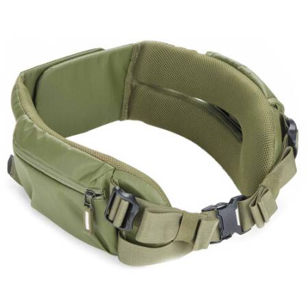 Shimoda HD Waist Belt Army Green - pas z kieszeniami do plecaka