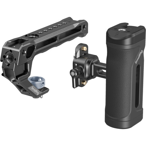 SmallRig 5949 - zestaw, uchwyt boczny z zaciskiem i szyną NATO + uchwyt górny ARRI 3/8