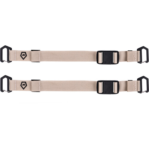 Wandrd ASPM-TN-2 - regulowane paski do troczenia akcesoriów (2 sztuki, 13-50.8cm, beżowe)