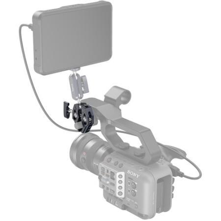 SmallRig 3755B Crab Clamp - zacisk, uchwyt, klamra - przykład użycia