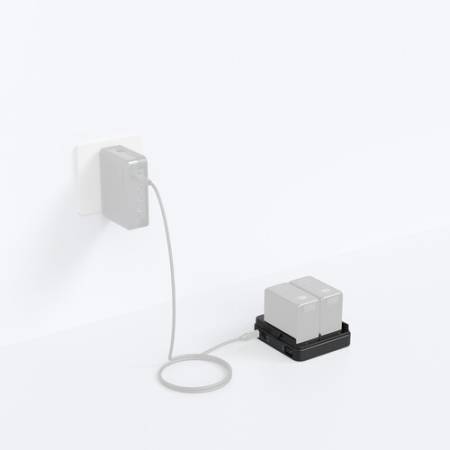 SmallRig 5536 - adapter / płytka montażowa do akumulatorów NP-F (UPS) - przykład użycia