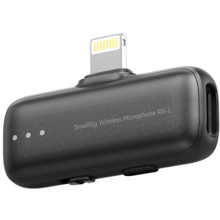 SmallRig 5783 S70RX-L - bezprzewodowy odbiornik do mikrofonu (Lightning, 2.4 GHz, 24-bit, 4kHz, czarny)
