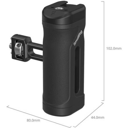 SmallRig 5946 - dwustronny mini uchwyt boczny, mocowanie na śruby 1/4''-20, udźwig 10kg - wymiary