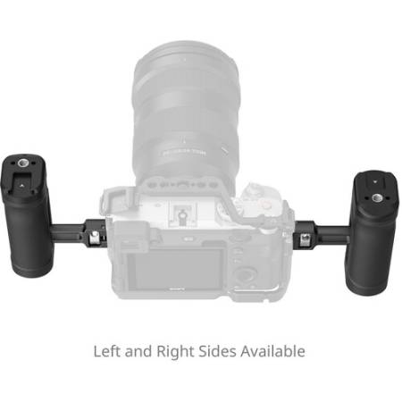 SmallRig 5946 - dwustronny mini uchwyt boczny, mocowanie na śruby 1/4''-20, udźwig 10kg - przykład użycia