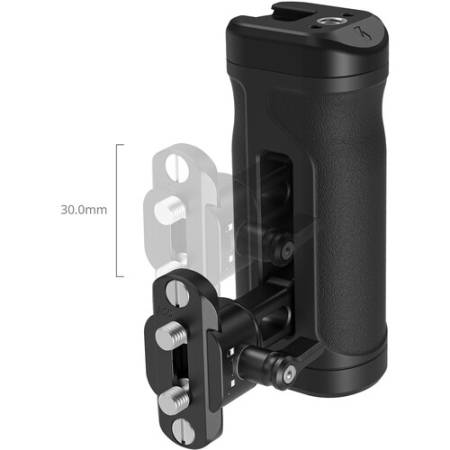 SmallRig 5947 - uchwyt boczny z zaciskiem NATO (+szyna NATO, udźwig 10kg) - wymiary