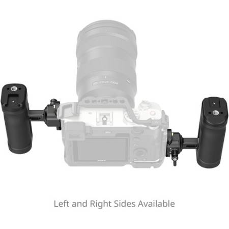 SmallRig 5947 - uchwyt boczny z zaciskiem NATO (+szyna NATO, udźwig 10kg) - przykład użycia