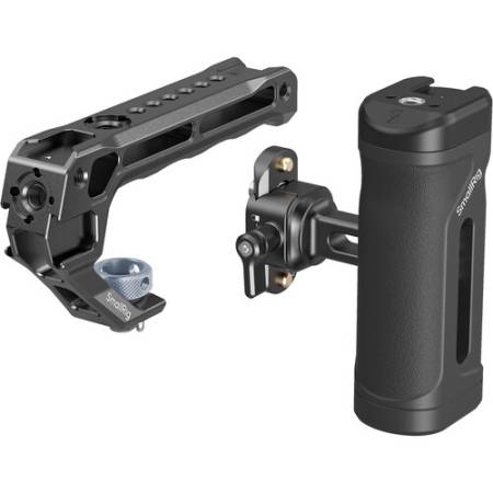 SmallRig 5949 - zestaw, uchwyt boczny z zaciskiem i szyną NATO + uchwyt górny ARRI 3/8