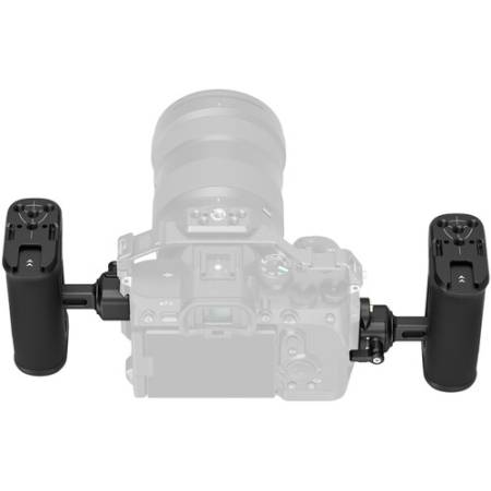 SmallRig 5952 - uchwyt boczny z zaciskiem NATO (+szyna NATO, udźwig 10kg) - przykład użycia