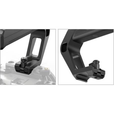 SmallRig 5977 - uchwyt górny do klatki operatorskiej, mocowanie z zaciskiem NATO, udźwig 10kg - przykład użycia