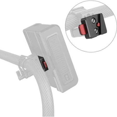SmallRig 6021 - płytka montażowa z mocowaniem V-Lock, Quick Release, 2x śruba 1/4
