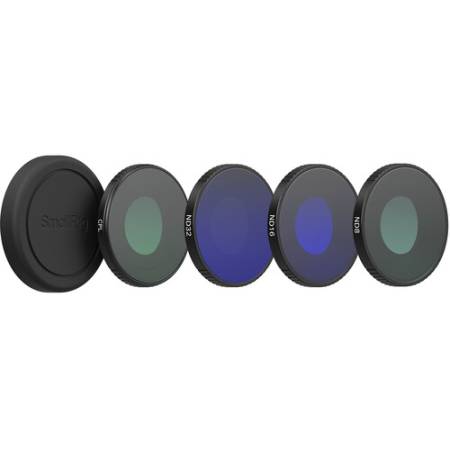 SmallRig 6036 - zestaw, 4x filtr (1x ND8, 1x ND16, 1x ND32, 1x CPL) do DJI Osmo Action 6