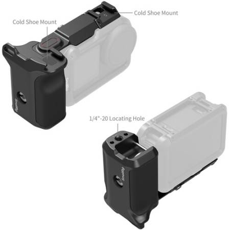SmallRig 6259 -  uchwyt do klatek SmallRig 5888, 5887 (do DJI Osmo Action 6) - detale/przykład użycia