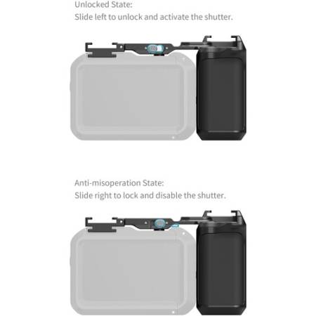 SmallRig 6259 -  uchwyt do klatek SmallRig 5888, 5887 (do DJI Osmo Action 6) - detale/przykład użycia