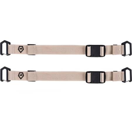 Wandrd ASPM-TN-2 - regulowane paski do troczenia akcesoriów (2 sztuki, 13-50.8cm, beżowe)