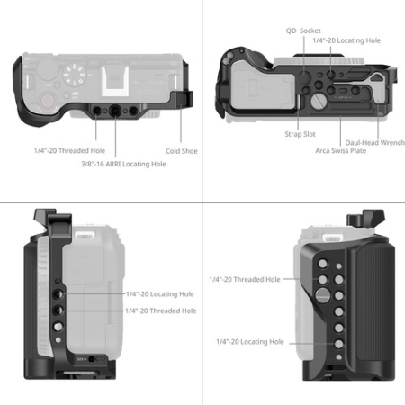 SmallRig 5427 - klatka do Canon EOS R50 V - szczegóły