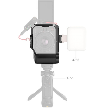 SmallRig 5427 - klatka do Canon EOS R50 V - przykład użycia