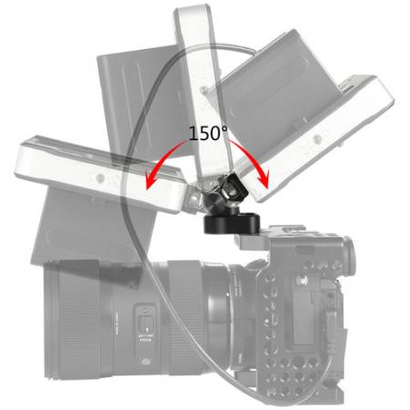 SmallRig 2294 - mocowanie obrotowe na monitor poglądowy, udźwig 1,2kg, 1/4