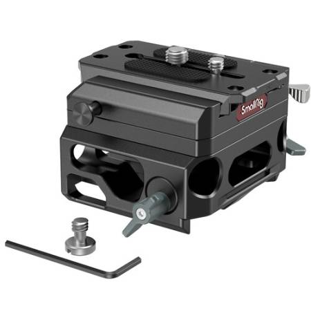 SmallRig 3067 - lekka magnezowa szybkozłączka z podwójnym uchwytem na pręty 15mm_3
