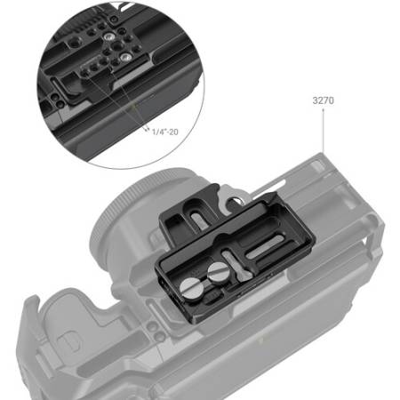 SmallRig 3162 - płytka montażowa typu QR do gimbali DJI