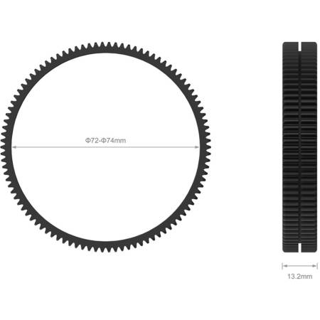 SmallRig 3293 Focus Gear Ring - zębatka bezszwowa 72-74mm