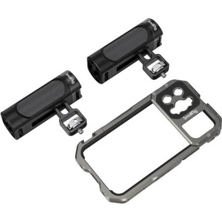 SmallRig 3604 - zestaw do filmowania, klatka operatorska, dwa uchwyty boczne do iPhone 13 Pro Max_3