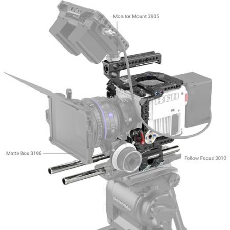 SmallRig 3696 - zestaw, klatka operatorska na RED V-RAPTOR