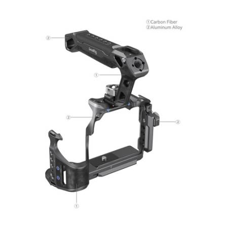 SmallRig 3708 Rhinoceros - zestaw, podstawowa klatka operatorska do Sony A7 RV/ A7VI/ A7 SIII