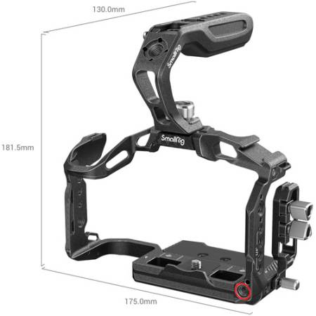 SmallRig 3891 - zestaw, klatka + uchwyt górny Black Mamba do Canon EOS R5C