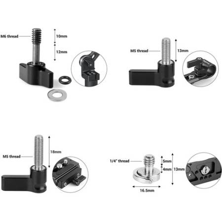 SmallRig 3995 - zestaw śrub i adapterów