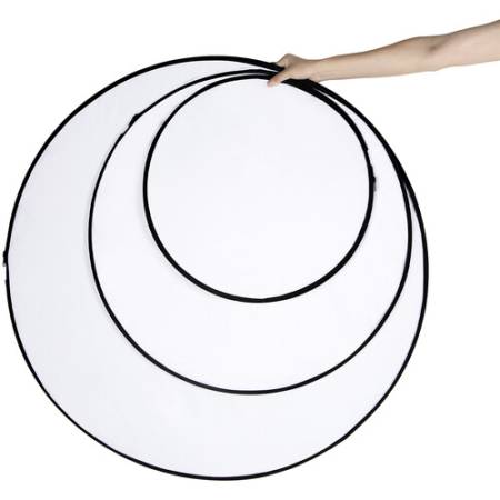 SmallRig 4127 Collapsible Circular Reflector 22'' - blenda 5w1, 55cm, uchwyt
