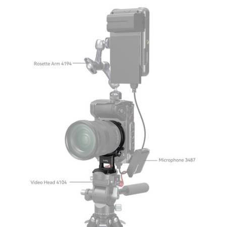 SmallRig 4244 - obrotowa płytka montażowa, poziom-pion do Sony Alpha
