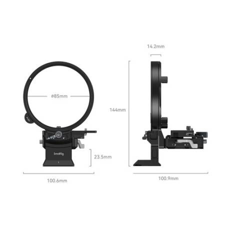 SmallRig 4305 - obrotowa płytka montażowa, poziom-pion do FujiFilm GFX