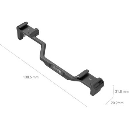 SmallRig 4339 - adapter, podwójna zimna stopka do Sony A6700