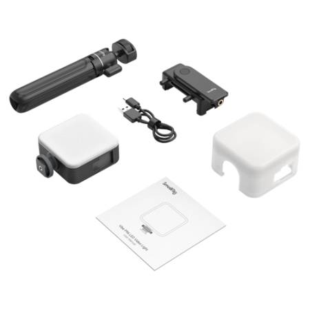 SmallRig 4367 VK-30 - zestaw do vlogowania, mini statyw, uchwyt na smartfona, lampka LED_6