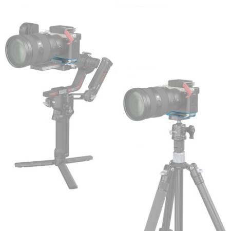 SmallRig 4439 - przedłużenie uchwytu, płytka montażowa do Sony A7CII/A7CR, srebrne_4