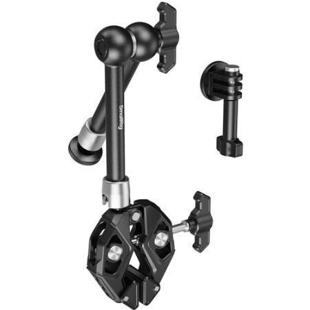 SmallRig 4454 - zestaw. mocowanie Super Crab Clamp, ramię Magic Arm 23cm, mocowanie do kamer sportowych _1