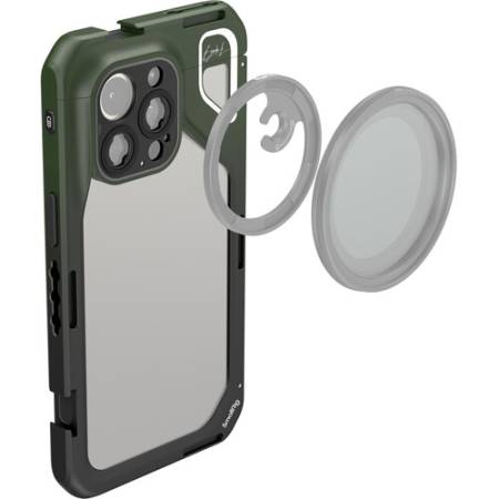 SmallRig 4473 X Brandon Li Special - klatka operatorska do iPhone 15 Pro Max, zielona_2