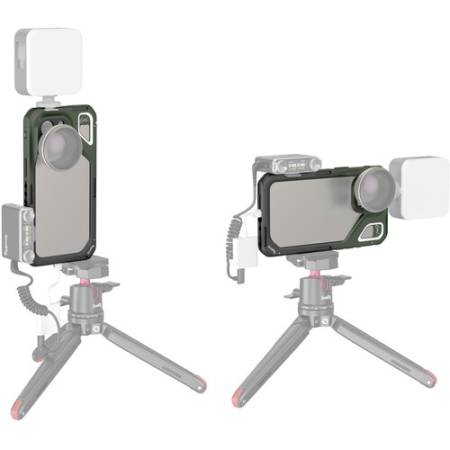 SmallRig 4473 X Brandon Li Special - klatka operatorska do iPhone 15 Pro Max, zielona_6