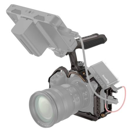 SmallRig 4522 - zestaw, klatka operatorsk Night Eagle, uchwyt górny, mocowania na kable i zimną stopkę do Nikon Z 6III_4
