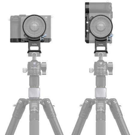 SmallRig 4570 - płytka montażowa, obrót z orientacji horyzontalnej na wertykalną, Sony a7CII/a7CR_4