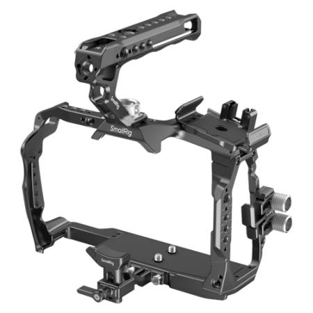 SmallRig 4574 - zestaw, klatka operatorska, uchwyt, mocowanie dysku SSD, wspornik obiektywu, zacisk kabli do BMD Cinema 6K_3