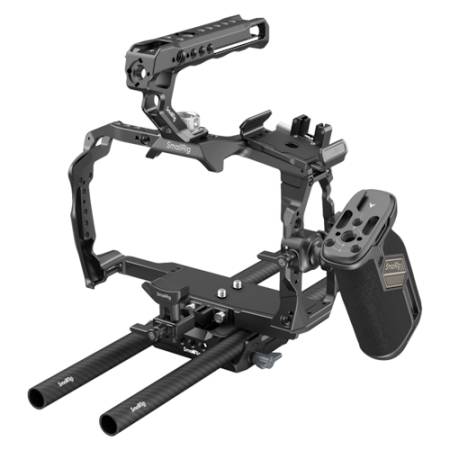 SmallRig 4574 - zestaw, klatka operatorska, uchwyt, mocowanie dysku SSD, wspornik obiektywu, zacisk kabli do BMD Cinema 6K_3