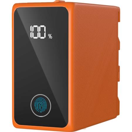 SmallRig 4576 - akumulator z ekranem, USB-C, zamiennik do NP-F970, pomarańczowy_2