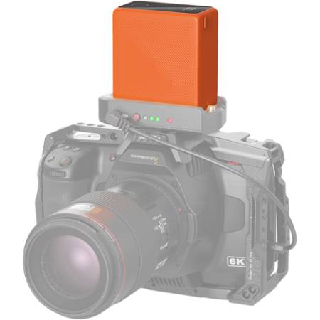 SmallRig 4576 - akumulator z ekranem, USB-C, zamiennik do NP-F970, pomarańczowy_5