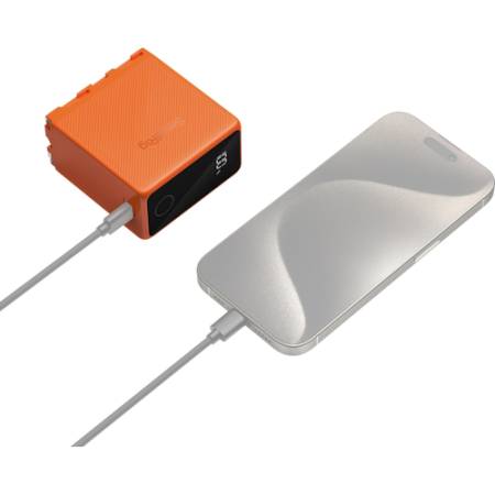 SmallRig 4576 - akumulator z ekranem, USB-C, zamiennik do NP-F970, pomarańczowy_9