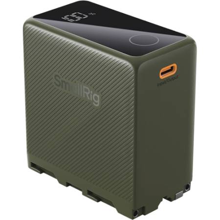 SmallRig 4577 - akumulator z ekranem, USB-C, zamiennik do NP-F970, zielony_1