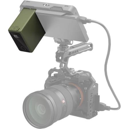 SmallRig 4577 - akumulator z ekranem, USB-C, zamiennik do NP-F970, zielony_6