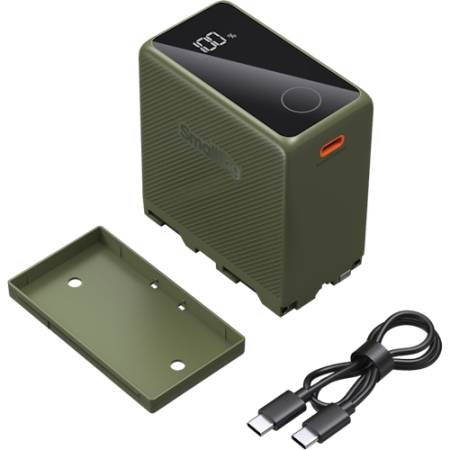 SmallRig 4577 - akumulator z ekranem, USB-C, zamiennik do NP-F970, zielony_9